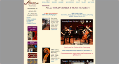 Desktop Screenshot of amacviolins.com